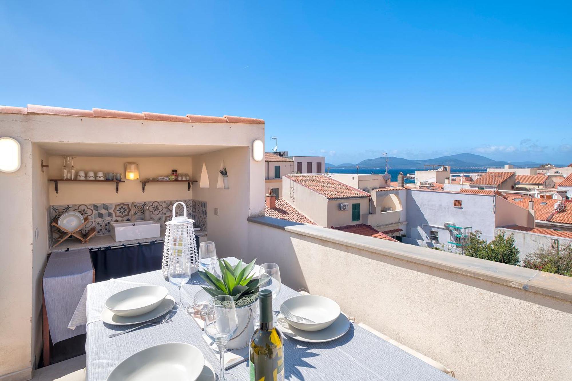 Terrazza Del Convento - Cozy With Seeview Private Terrace * Alghero